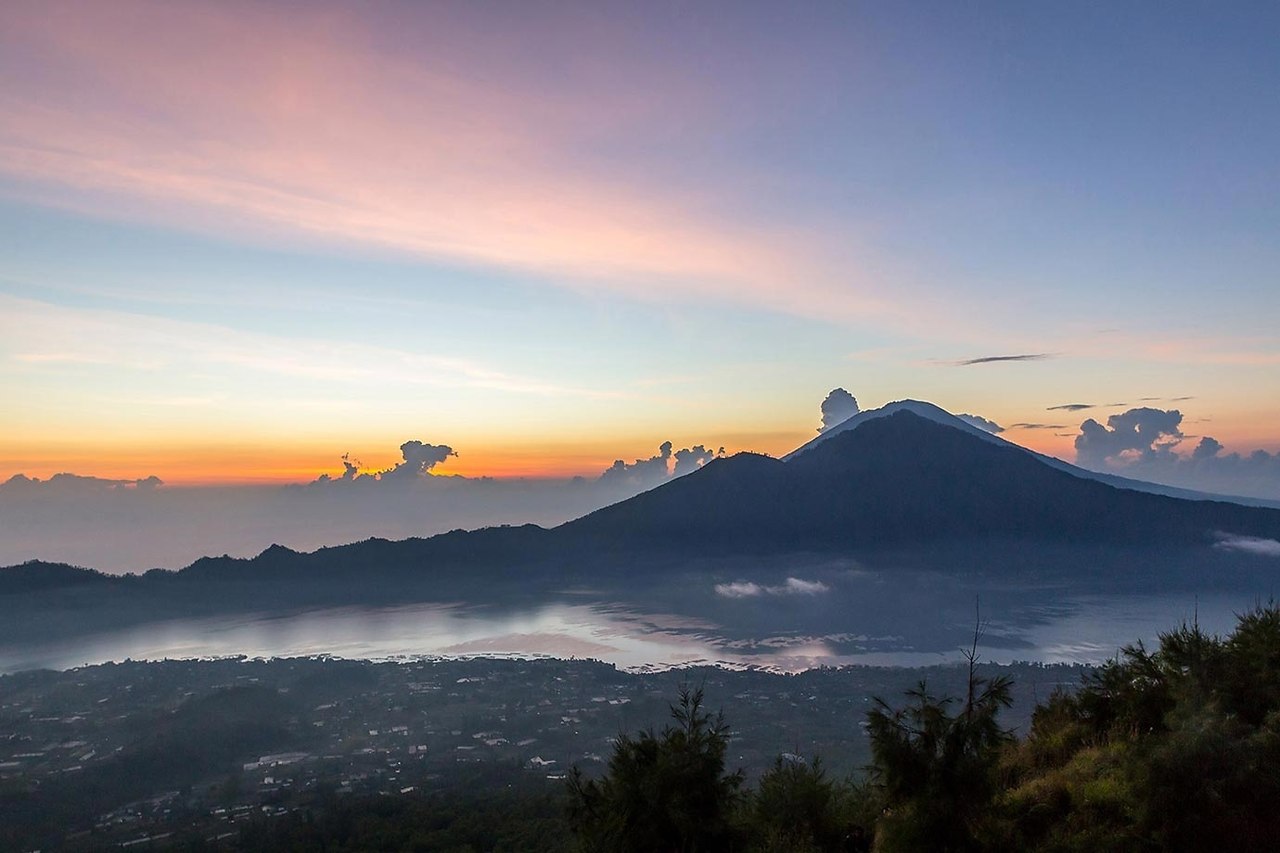 Гора Батур на Бали