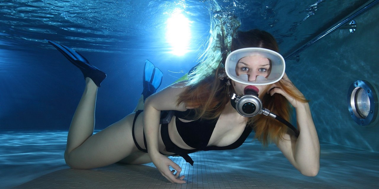 Под водой с аквалангом эротика - 73 фото