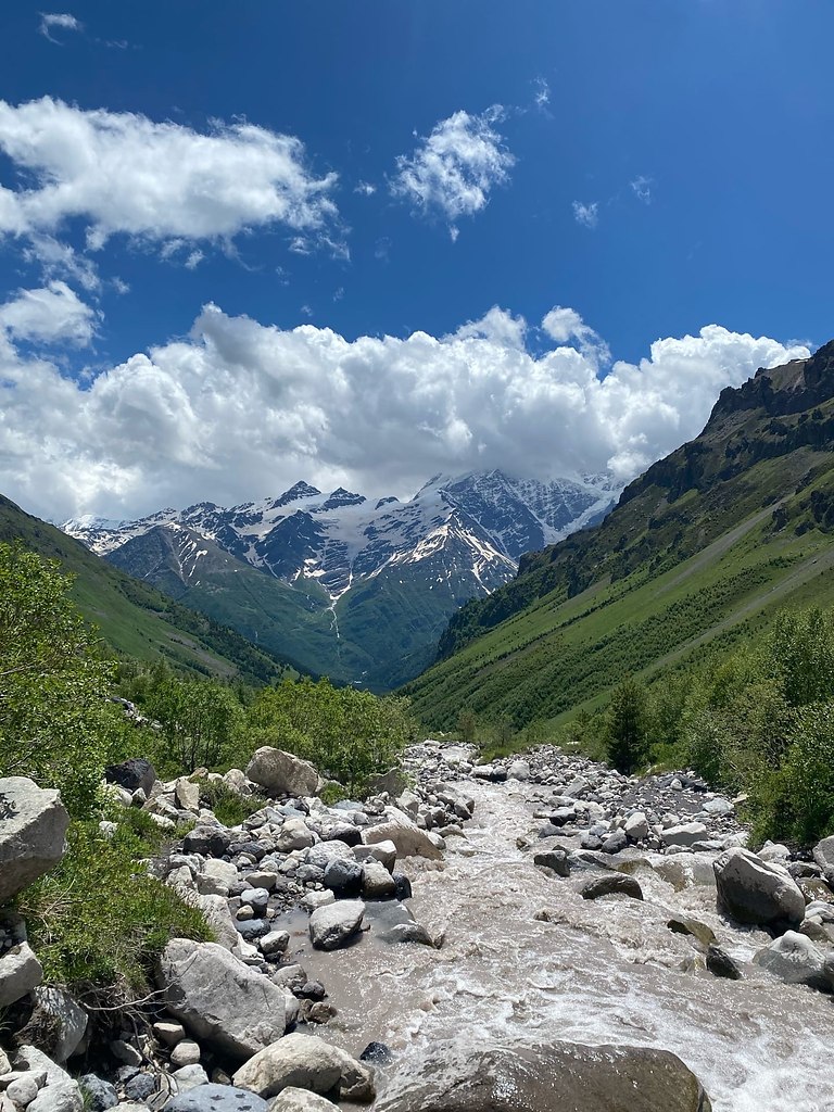 Кабардино Балкария водопад Терскол