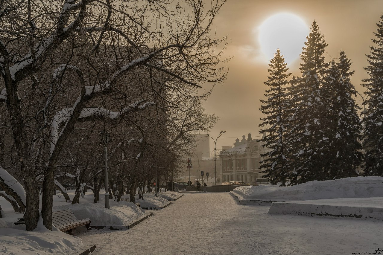 Суровая Зима Фото