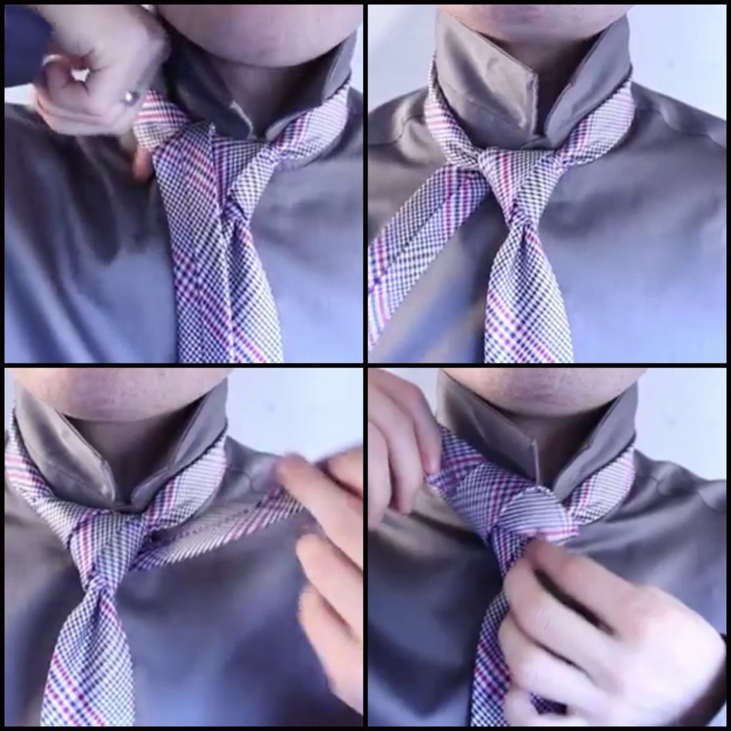 Красиво завязанные галстуки