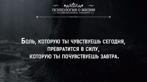 Боль которую ты чувствуешь сегодня превратится в силу которую ты почувствуешь завтра картинка