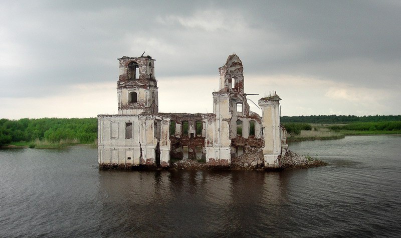 Г молога до затопления фотографии и стройка водохранилище