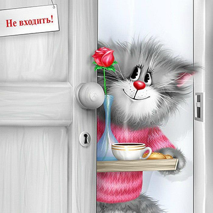 Прикольного утра в картинках