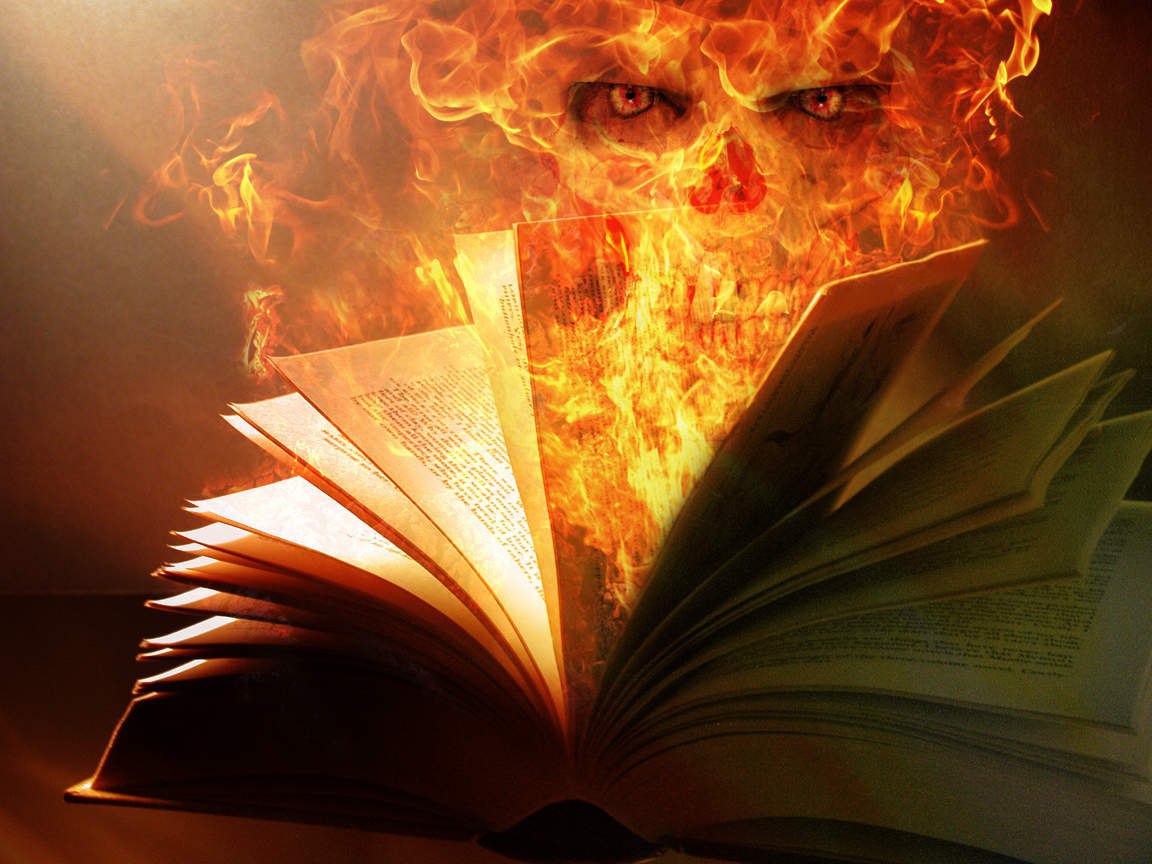 Книжка в огне