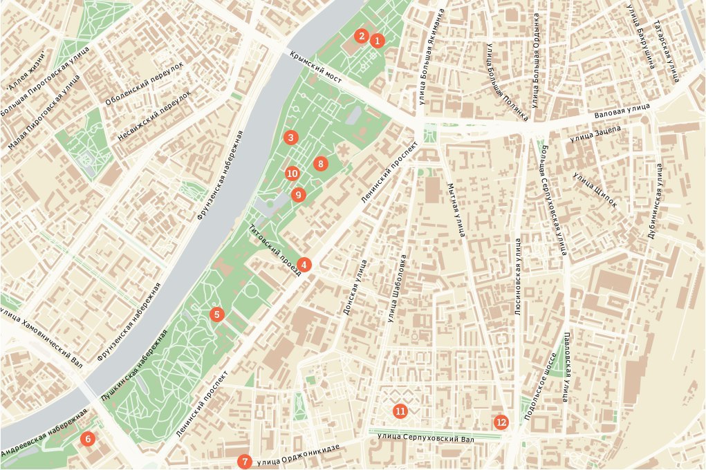 Даниловская набережная москва карта