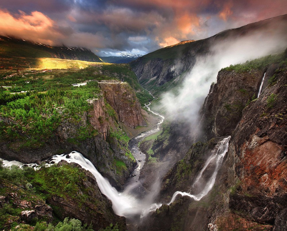 Водопад Ворингфоссен фото