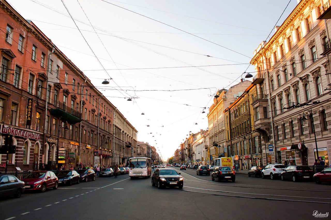 Три главные улицы Санкт-Петербурга