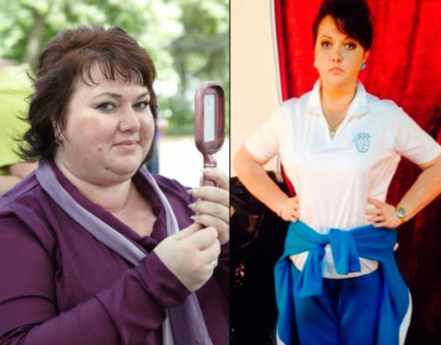 Фото картунковой до и после похудения фото