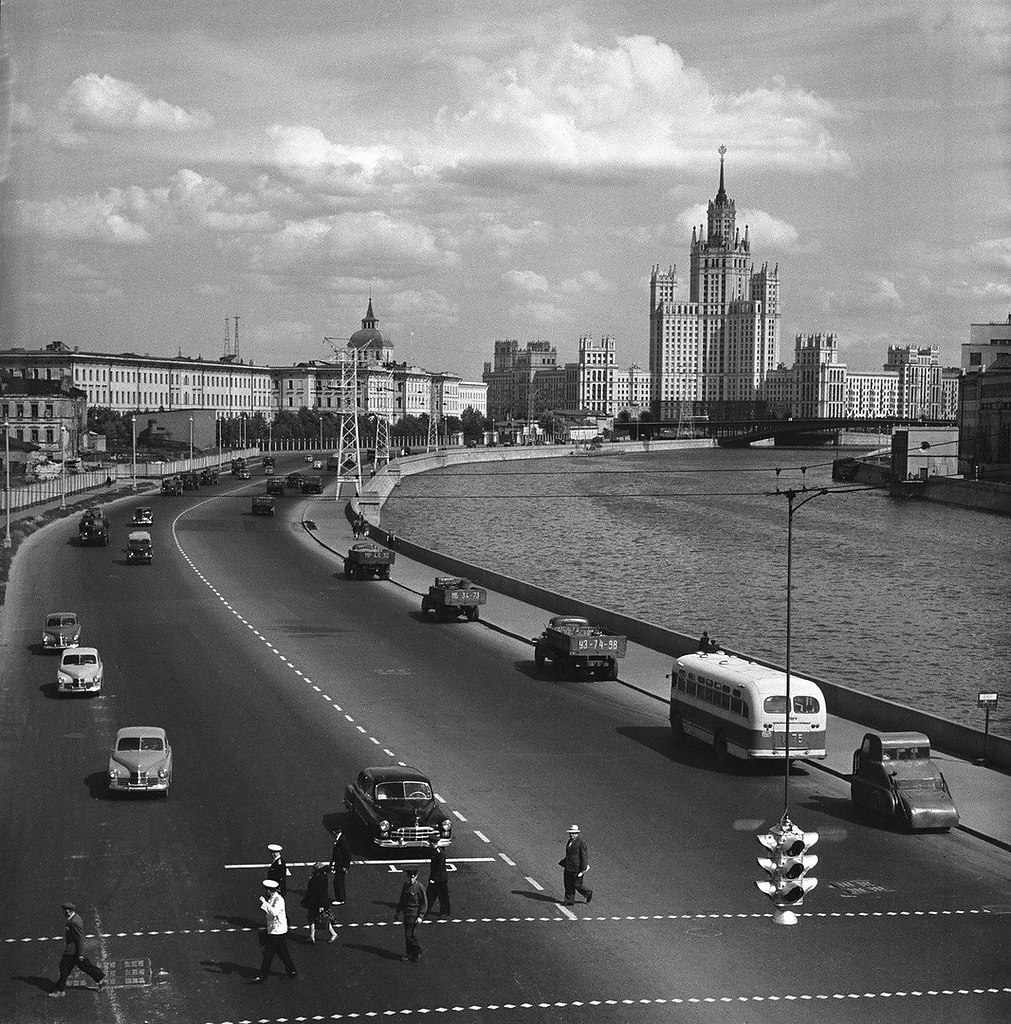 Москва в 50 х годах