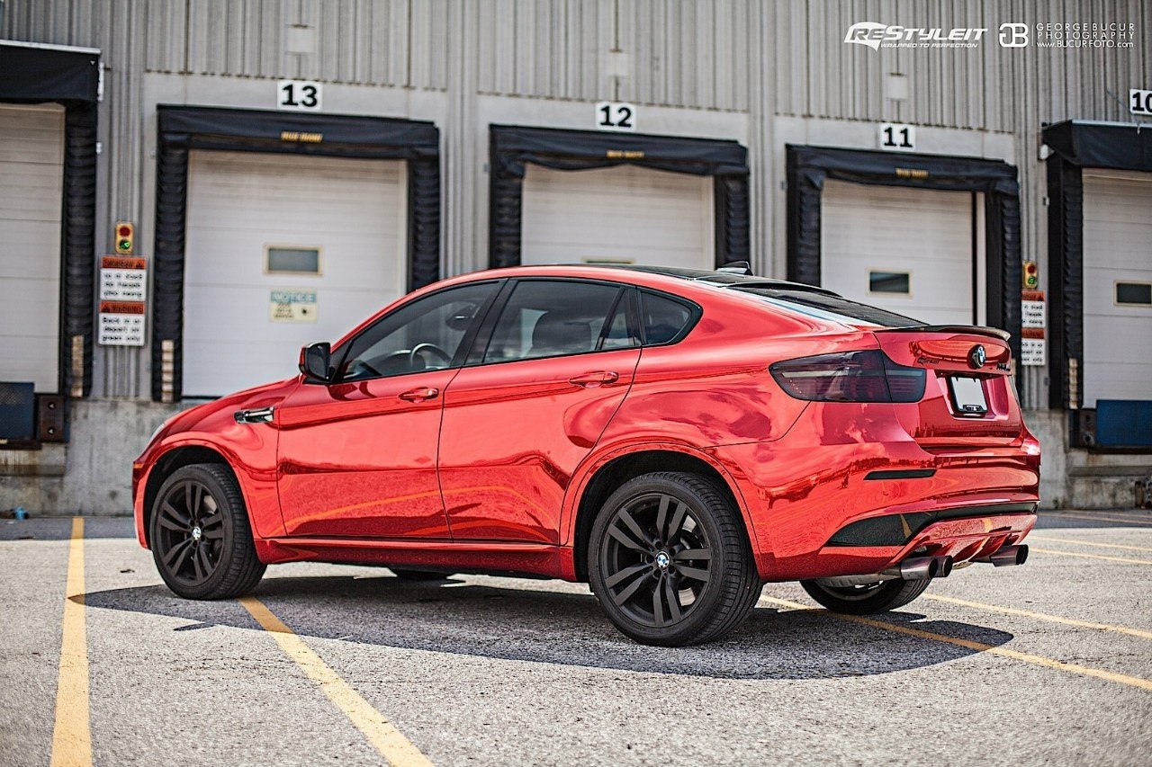 BMW x6m Red