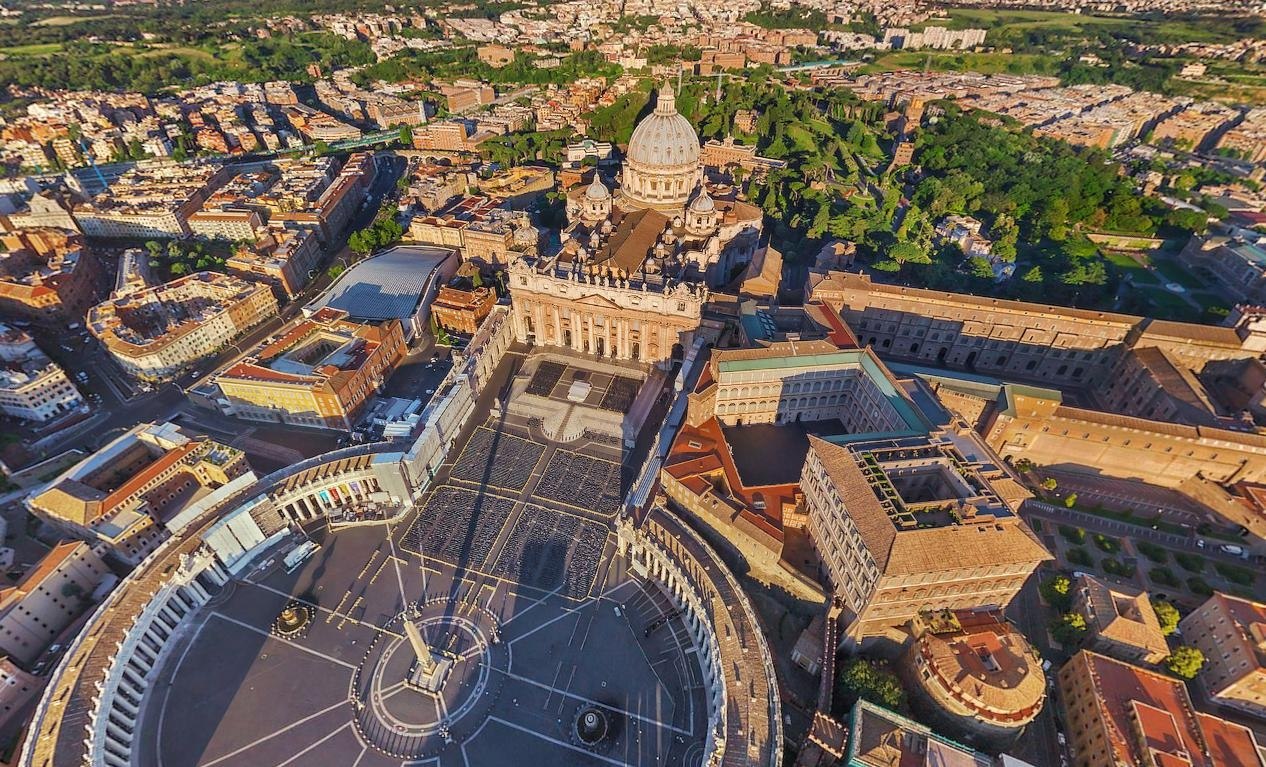 Ватикан фото города сверху