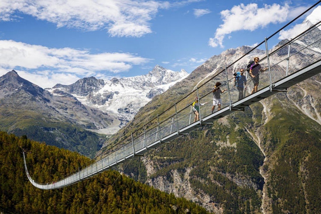 Мост Трифт Швейцария