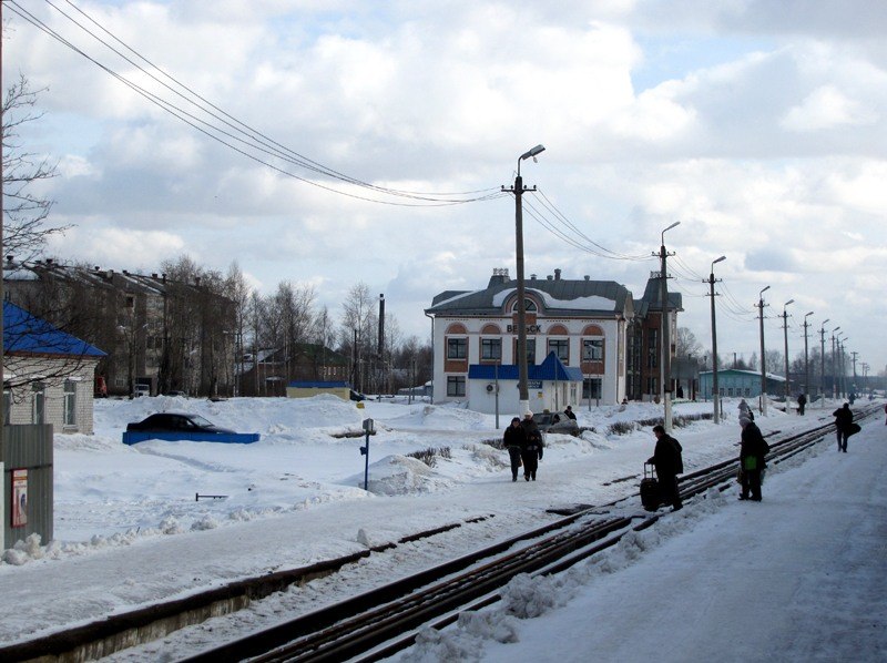 Вокзал в вельске