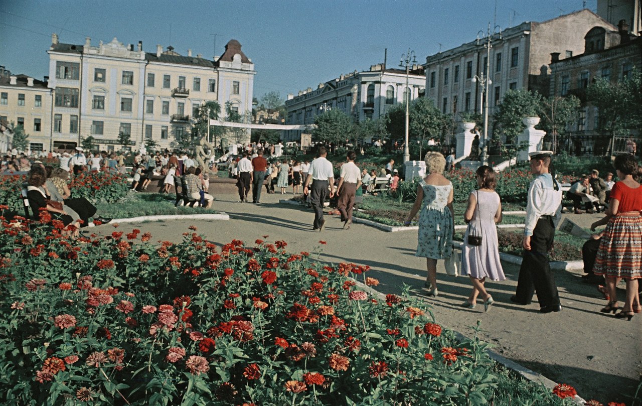 Города СССР В 1950 году