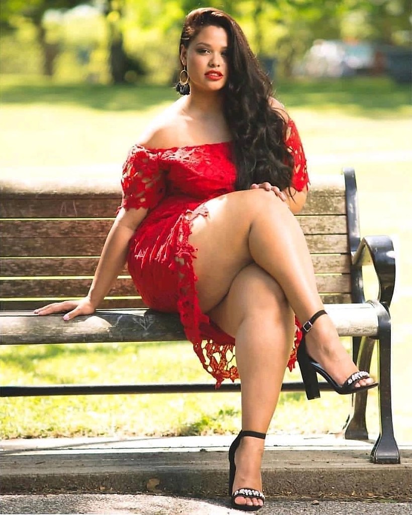 Bbw in dress