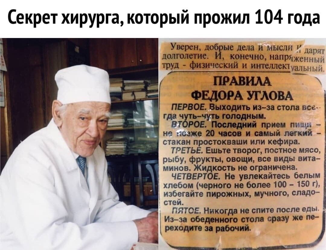 Диета академика углова в домашних условиях