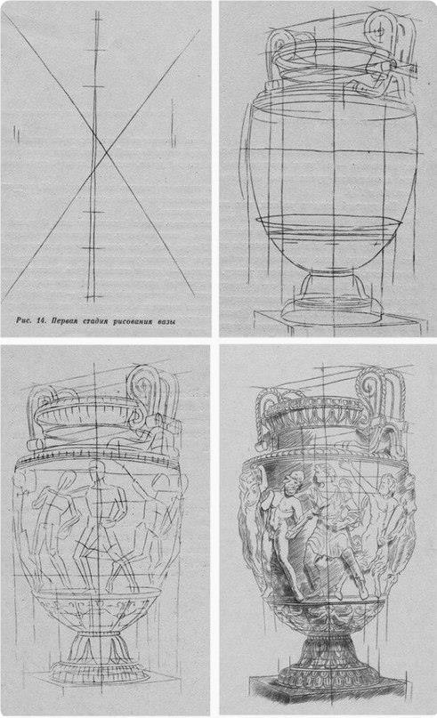 Осмоловская мусатов архитектурный рисунок гипсовой головы pdf