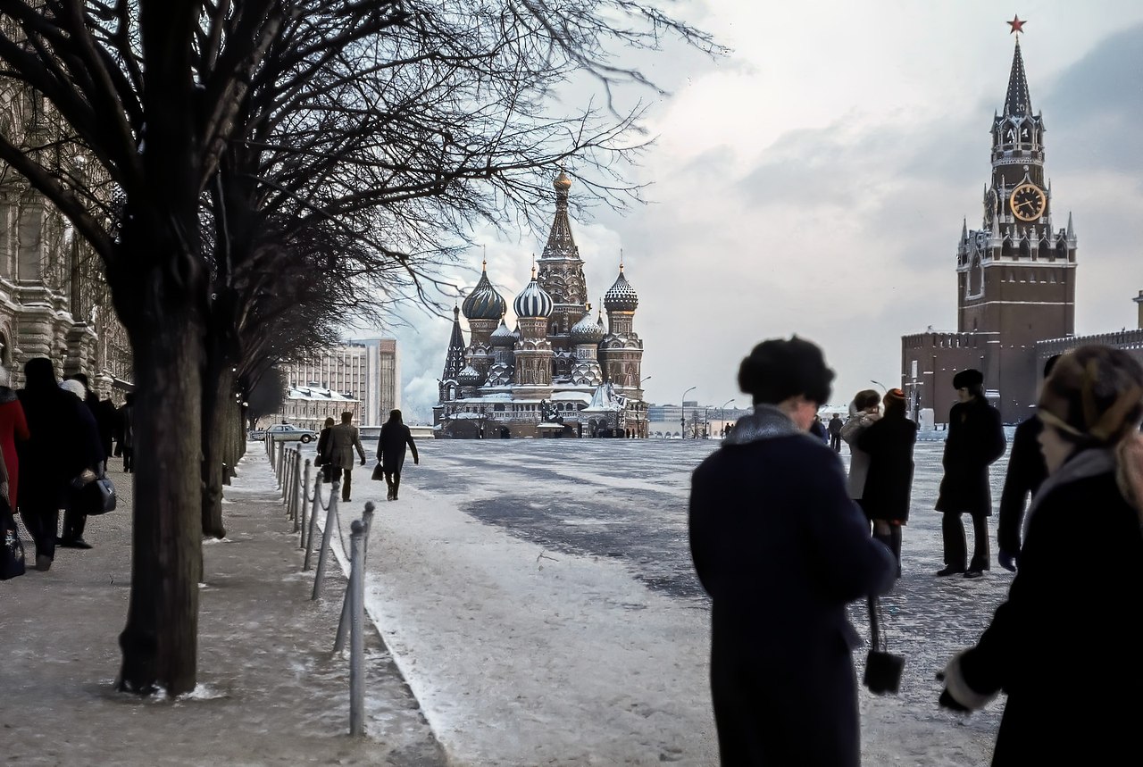 москва в 1976