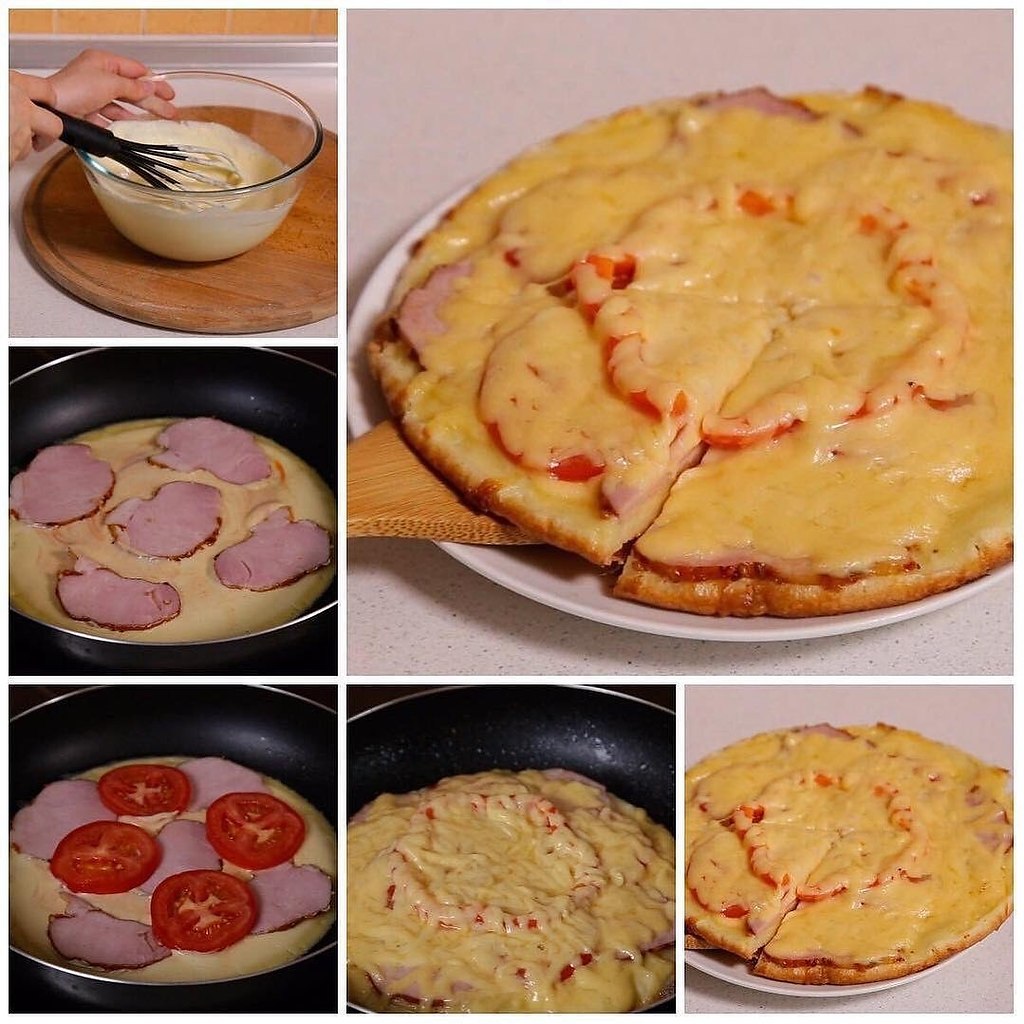 простые рецепты для пиццы в домашних условиях фото 69