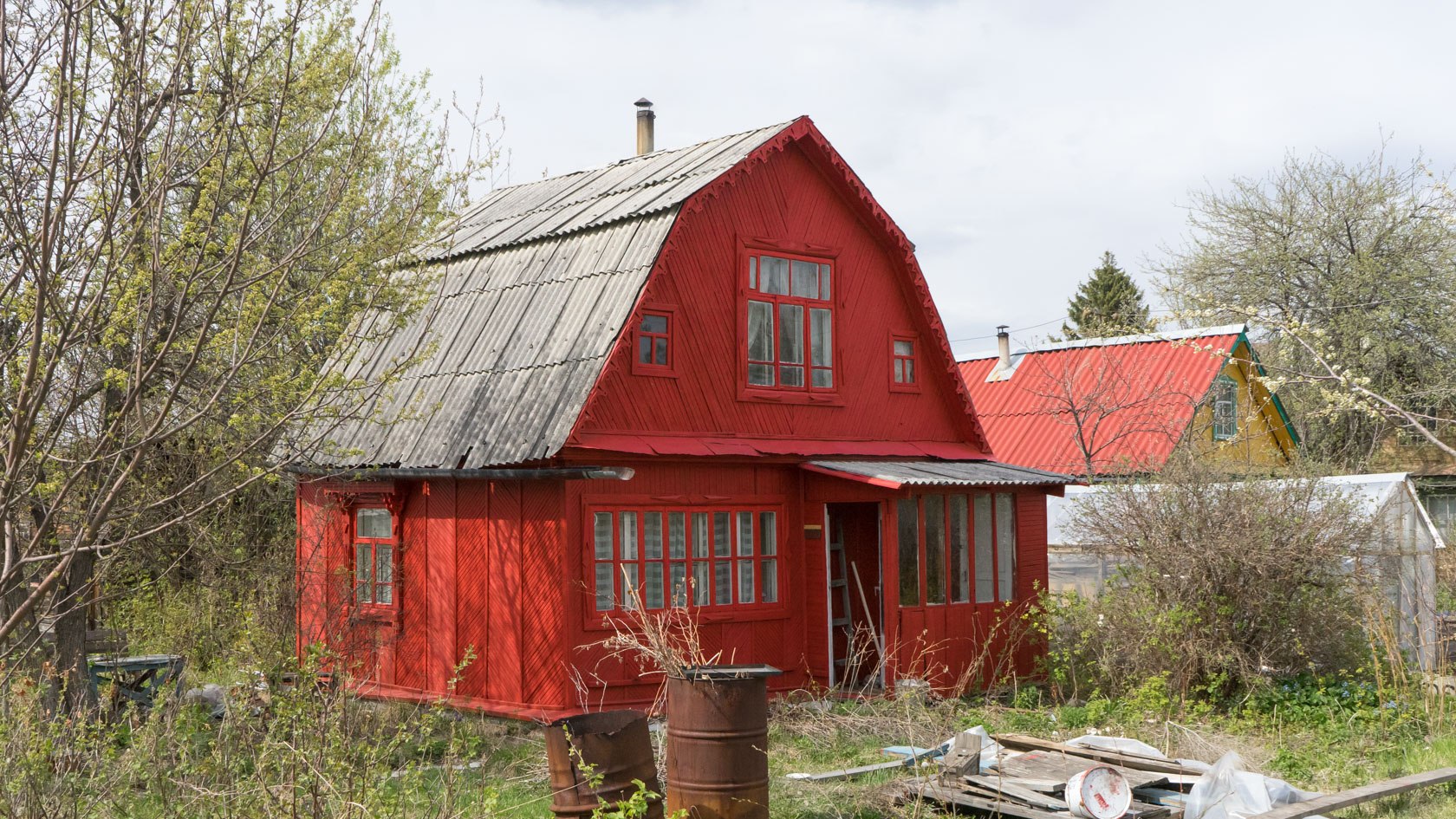 Старый дачный домик