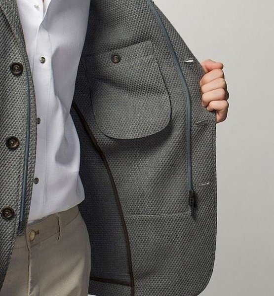 Подкладка мужского пиджака