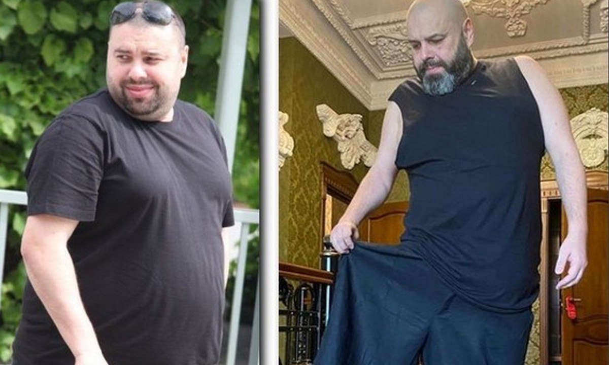 Макс фадеев после похудения фото до и после