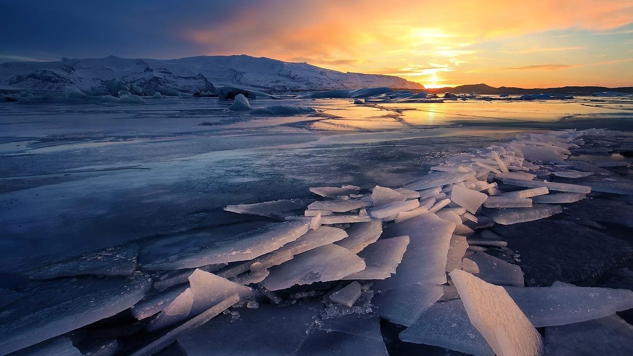 Исландия зима