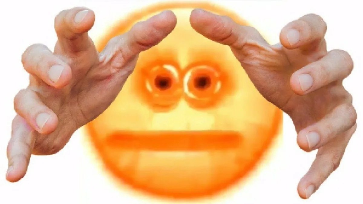 Cursed emoji grab