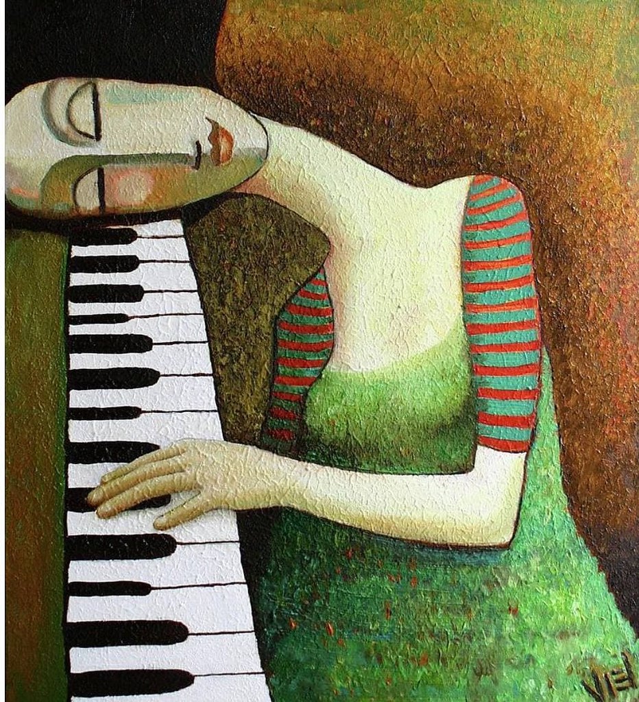 Пикассо картина пианистка