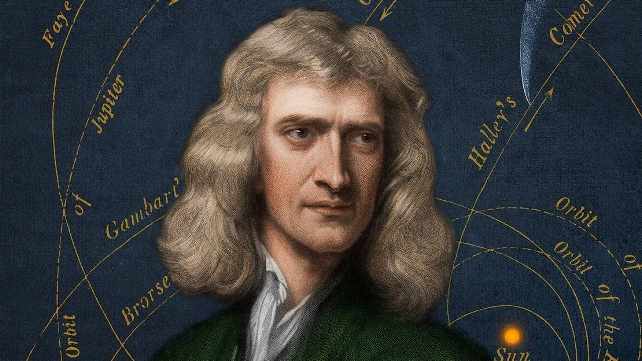 Портрет физика Исаак Ньютон