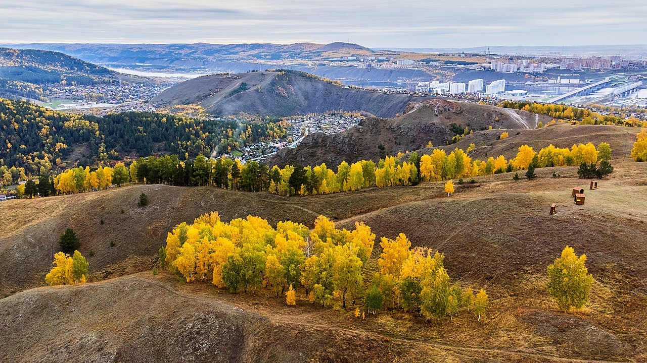 Красноярск В Октябре Фото