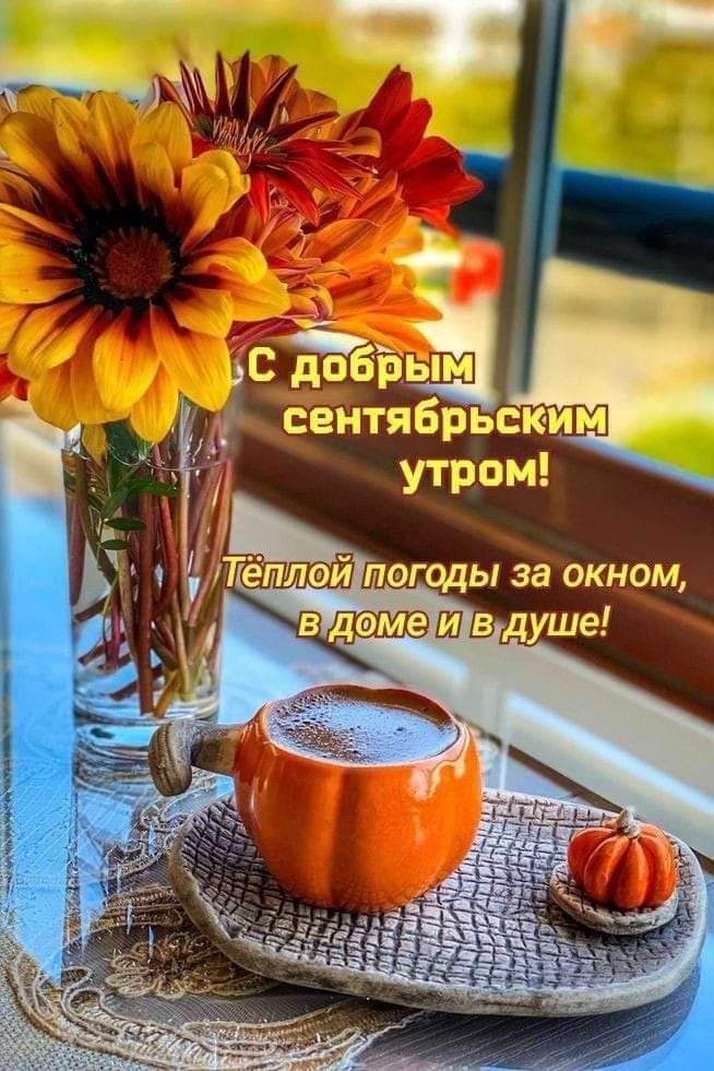Доброе Утро Сентября Картинки Красивые Женщине