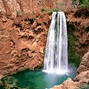 Havasupai Mooni Falls, Grand ...   