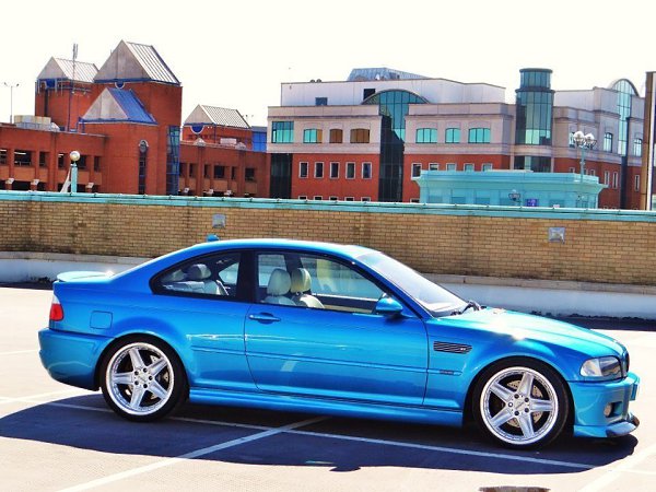 Laguna Seca Blue BMW