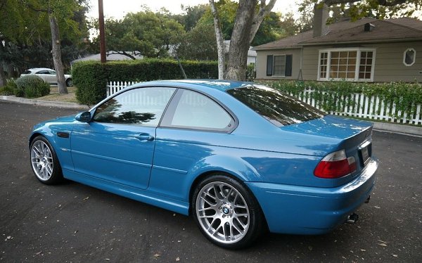 Laguna Seca Blue BMW