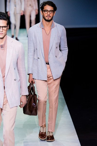 Giorgio Armani.MENSWEAR, ÌÈËÀÍÊÎËËÅÊÖÈß ÂÅÑÍÀ-ËÅÒÎ 2014 - 6