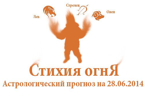 Стихия огня. Овен, Лев, Стрелец. Астрологический прогноз на 28.06.2014 Овен Семья: Ваша семейная ...