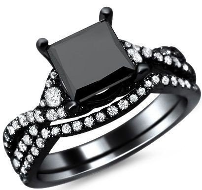 Black Round Diamond. #@woman.blog - 3