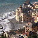 Camogli at winter.   Liguria - Italia