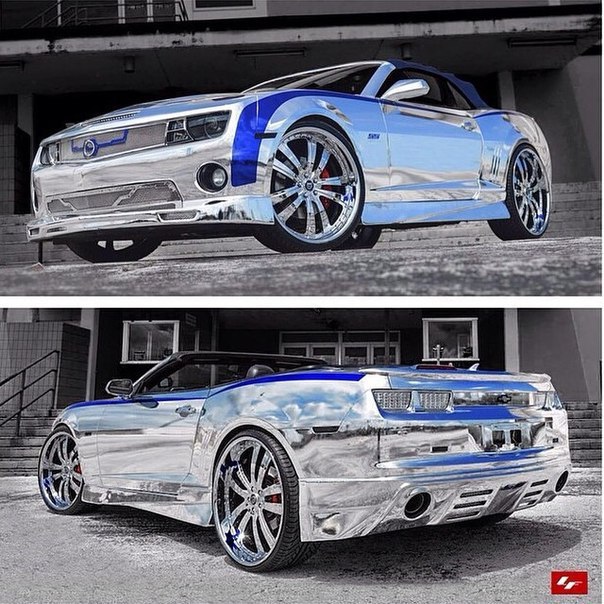 Chrome Camaro   .