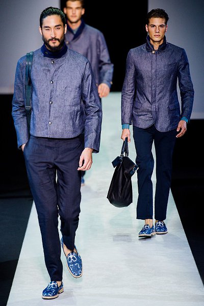 Giorgio Armani.MENSWEAR, ÌÈËÀÍÊÎËËÅÊÖÈß ÂÅÑÍÀ-ËÅÒÎ 2014 - 51