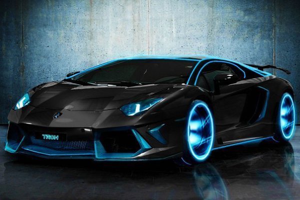 TRON Lamborghini Aventador