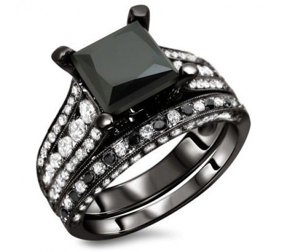 Black Round Diamond. #@woman.blog - 5