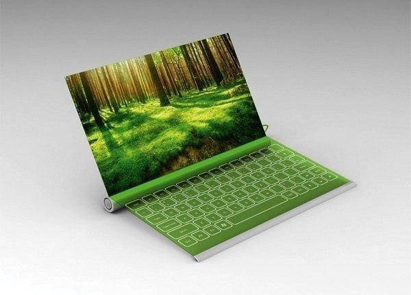 Пожалуй, Plantbook является на сегодняшний день самым необычным концептом ноутбука, который только ...