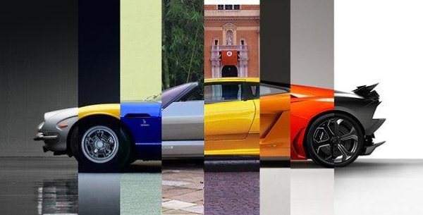 Evolution of Lamborghini.