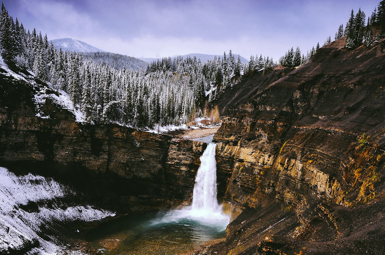 Ram Falls, Alberta, Canada