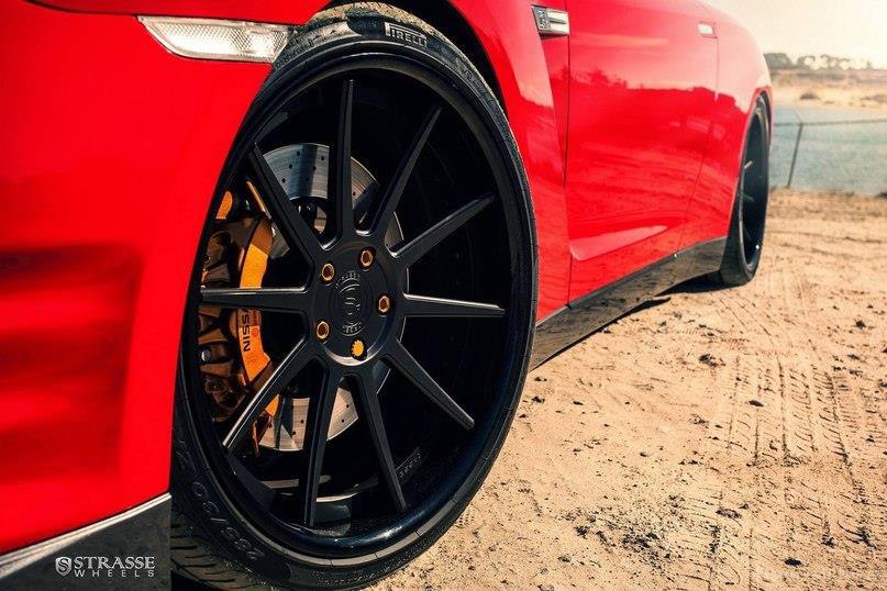 700- Nissan GT-R Alpha 7   Strasse Wheels - 6
