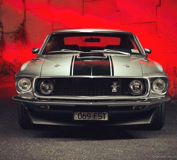 Ford Mustang Fastback, 1969.