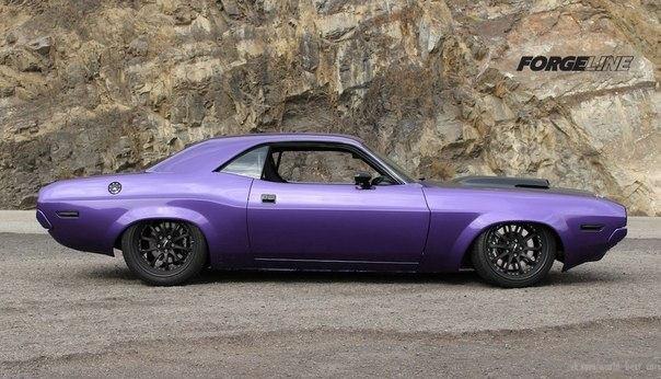 1970 Dodge Challenger on Forgeline ZX3R Wheels.